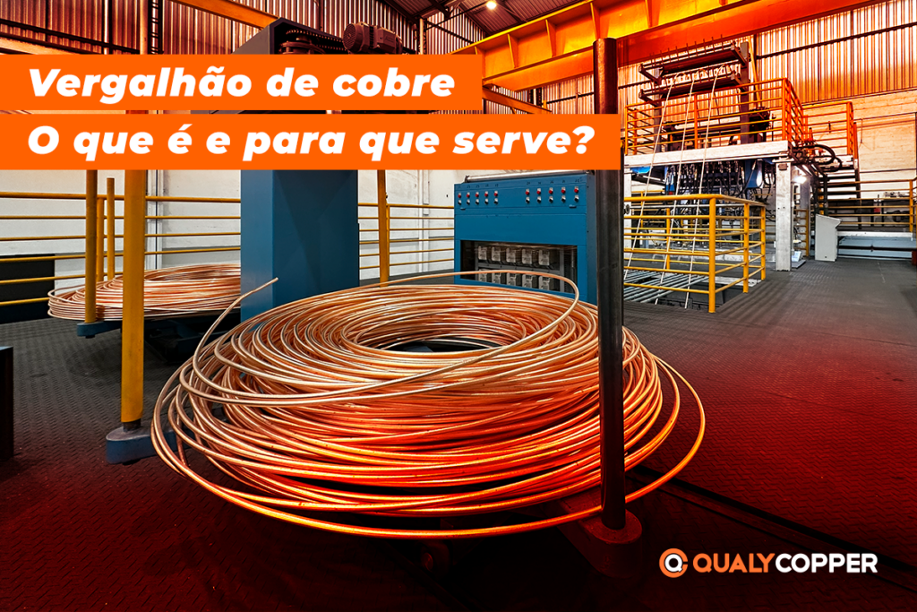 Vergalhão de Cobre Eletrolítico